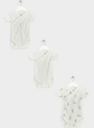Infant 3 Pack Assorted Bodysuit