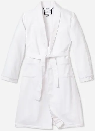 Petite Plume™ men's flannel robe