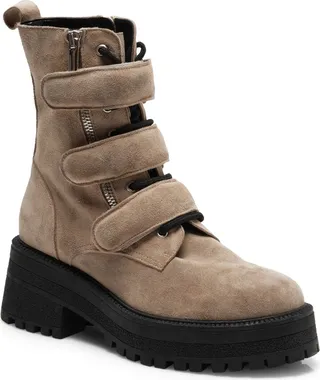Emmet Strap Lace-Up Boot