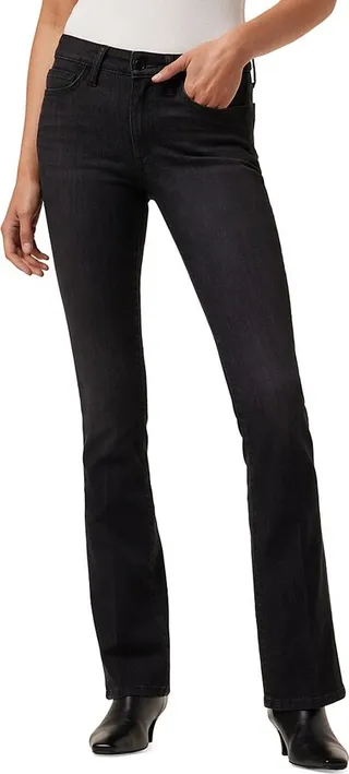 Whiskered Bootcut Jeans