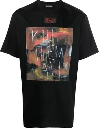 graphic-print T-shirt