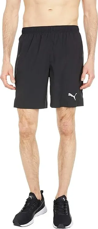 PUMA Run Favorite Woven 7 Shorts (Puma Black) Men's Clothing