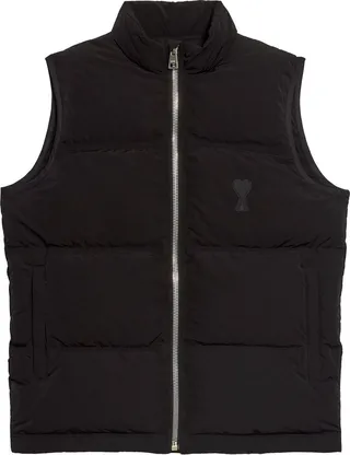 Logo-Appliqué Padded Gilet