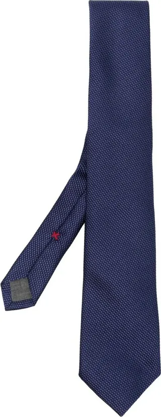 Textured Pointed-Tip Tie