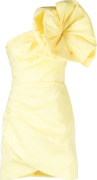 Evana ruched mini dress