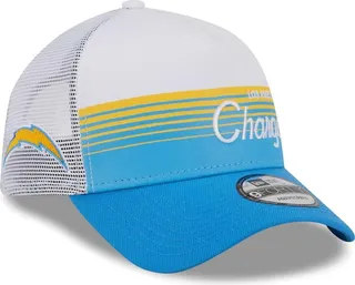 Men's New Era Powder Blue Los Angeles Chargers Horizon 9FORTY Snapback Hat