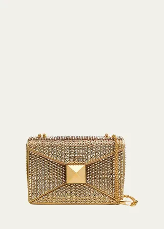 One Stud Small Crystal Shoulder Bag
