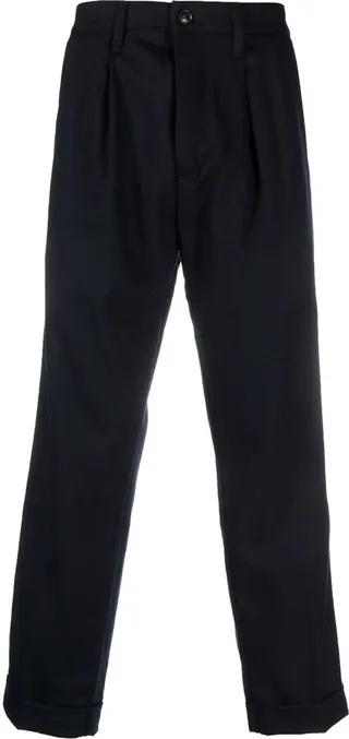 Straight-Leg Trousers