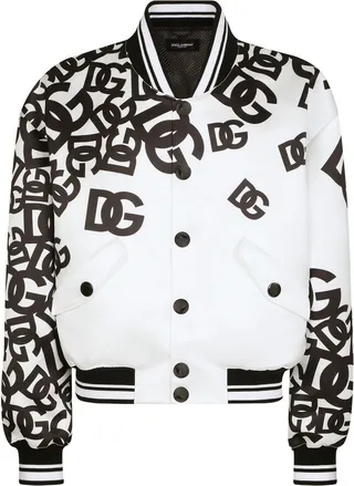 DG-print bomber jacket