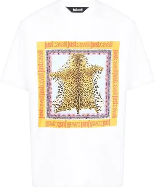 graphic-print cotton T-shirt