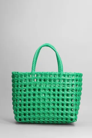 Tote In Green Polyester