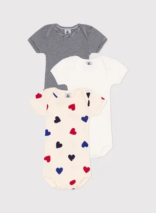 Infant 3 Pack Assorted Bodysuit