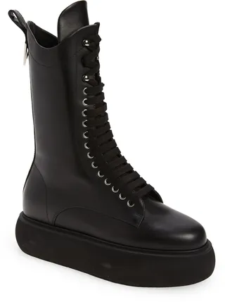 Selene Platform Combat Boot