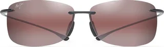 'Akau 62mm Polarized Rectangle Sunglasses