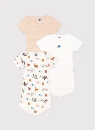 Infant 3 Pack Assorted Bodysuit