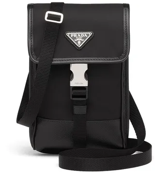 Logo-Plaque Crossbody Bag