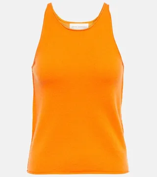 N°221 Tank racerback cashmere top