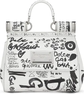 Sicily 90s logo-print shoulder bag