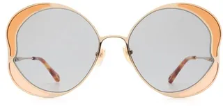 Chloé Eyewear Gemma Round Frame Sunglasses
