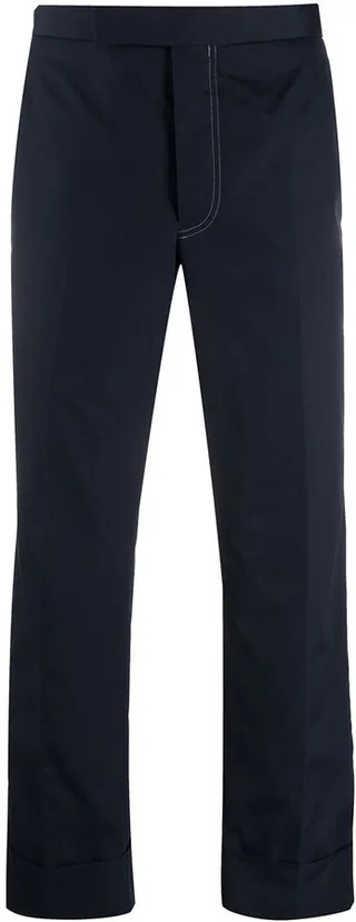 Cropped Tailored Trousers