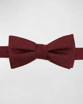 Men's Mickey Mouse Silk Bow Tie