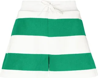 Striped Drawstring Shorts