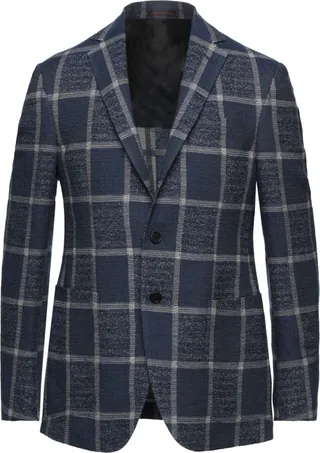 Suit Jacket Slate Blue