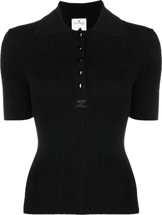 Logo-Patch Polo Top
