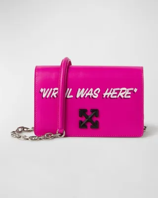 Jitney 0.5 Quote Leather Shoulder Bag