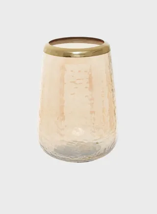 Allegra Gold Glass Tumbler