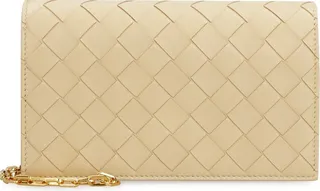 Bottega Veneta Chained Intrecciato Mini Crossbody Bag