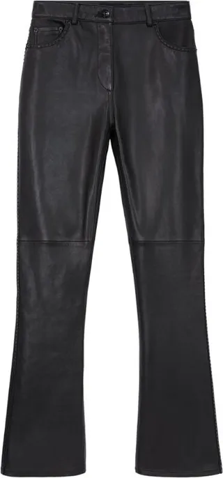 The Kooples Studded Leather Trousers