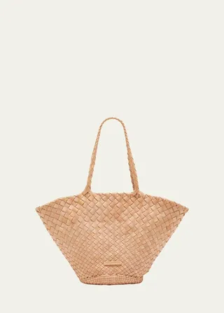 Kai Woven Leather Tote Bag
