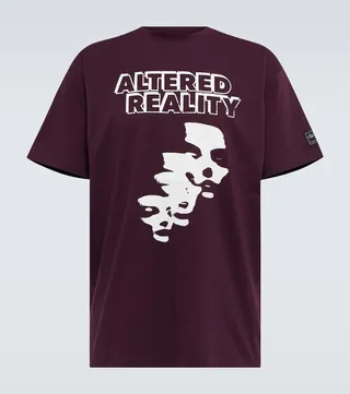 Printed cotton T-shirt