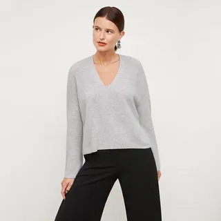 Sophie Sweater - Cashmere - Light Heather Gray