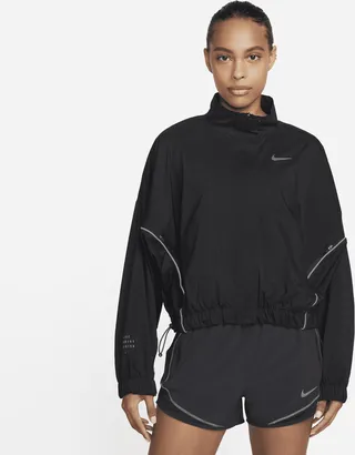 Nike Women's Run Division Jacket in Black
