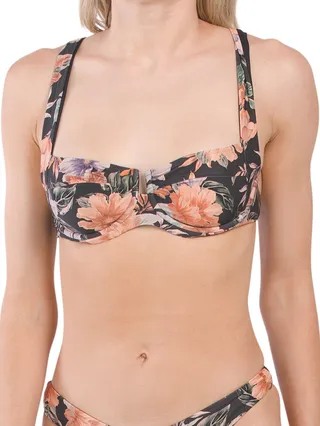 Camellia Underwire Swim Top