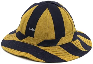 Embroidered-Logo Panelled Bucket Hat