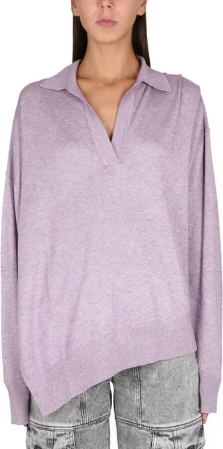 Isabel Marant V-Neck Knitted Sweater