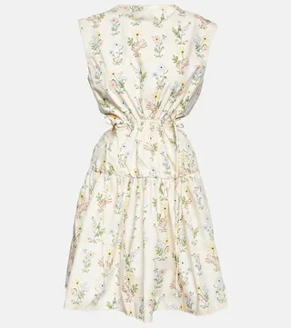 Sucre Pradera cotton poplin minidress