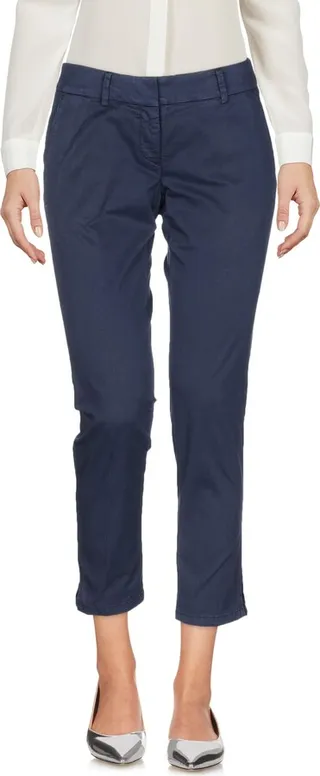 Cropped Pants Midnight Blue