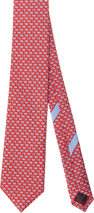 Salvatore silk jacquard tie