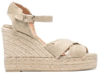 Bromelia wedge espadrilles