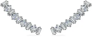 18kt white gold AMALFI diamond ear cuffs
