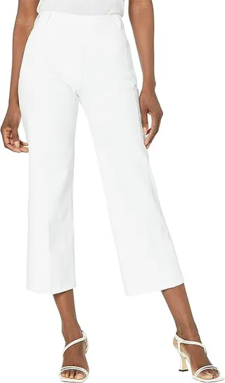 Lysse Payton Wide Leg Crop (White) Women's Casual Pants