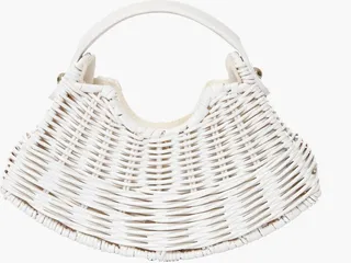 White Mini Fan Bag