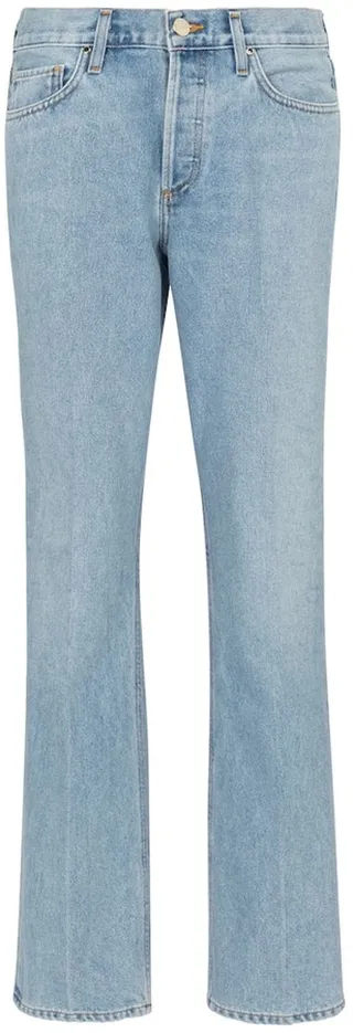 Nineties high-rise bootcut jeans