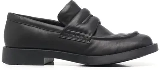 1978 Square-Toe Leather Loafers