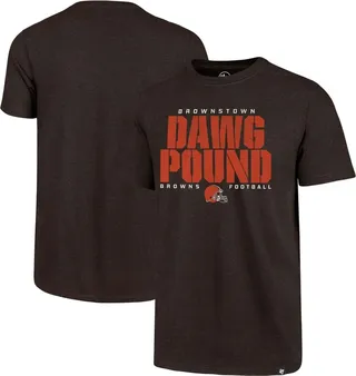 Men's Brown Cleveland Browns Dawg Pound Regional Club T-shirt