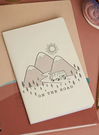 On The Road A5 Notebook